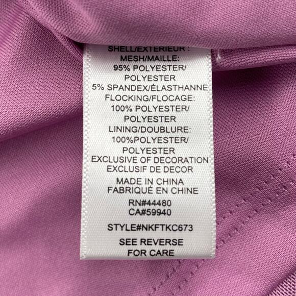 Love, Fire Floral Mesh Lace Trim Skirt Womens XL Pink Pull-On Coquette Feminine - Picture 8 of 13